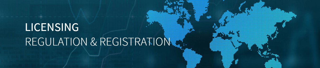 Regulations of FXTM forex broker on map