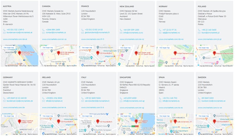 CMC Office Locations