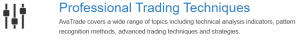 AvaTrade Trading For Professionals