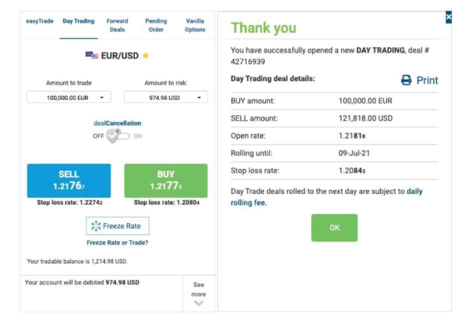 easyMarkets Order Types GSLO Brokers