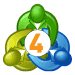 MetaTrader 4 with Pepperstone logo