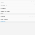 eToro - CopyTrader - Filter