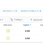 eToro - Refine Trader Results