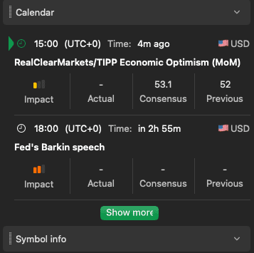 Built-in Macroeconomic Calendar on cTrader