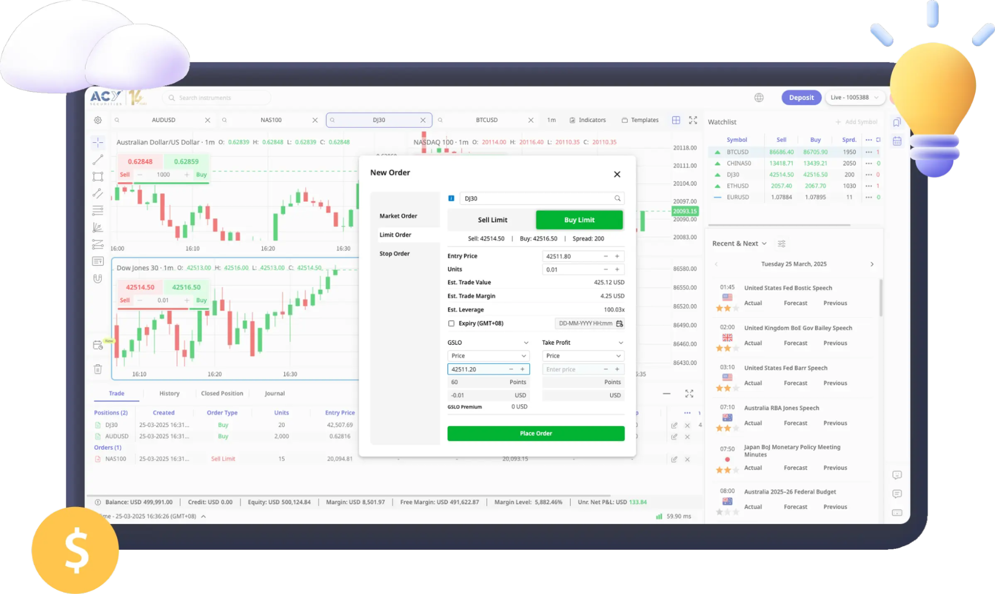 ACY Trading Platform