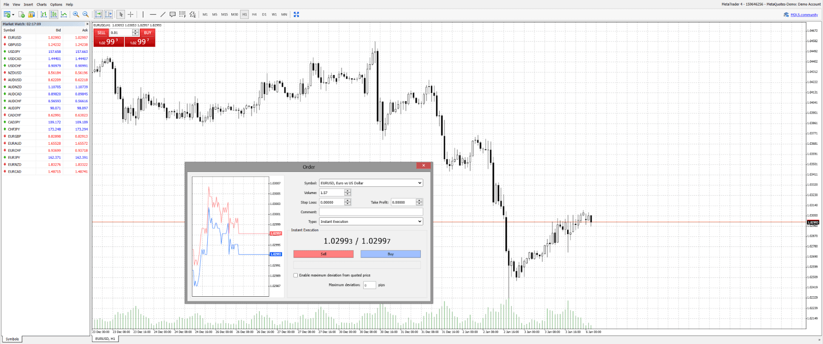fp markets webtrader platform