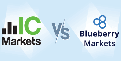 IC markets vs Blueberry Markets