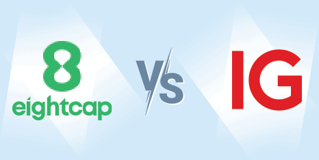 eightcap versus ig markets