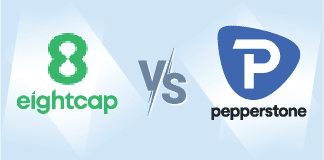 eightcap versus pepperstone