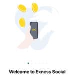 exness social app welcome