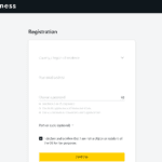 how to register with exness step 1