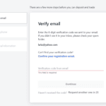 how to register with exness step 3 email verification with code