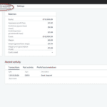 IG dashboard demo account