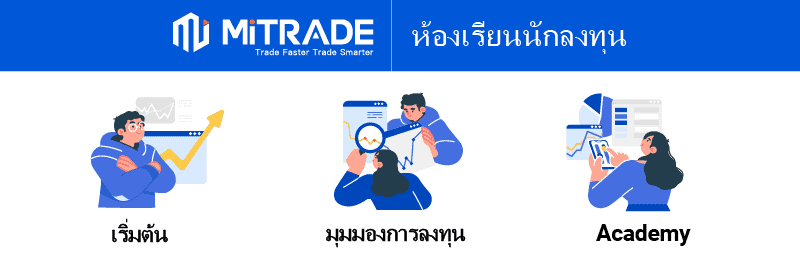 ผลิตภัณฑ์การเทรดของ Mitrade