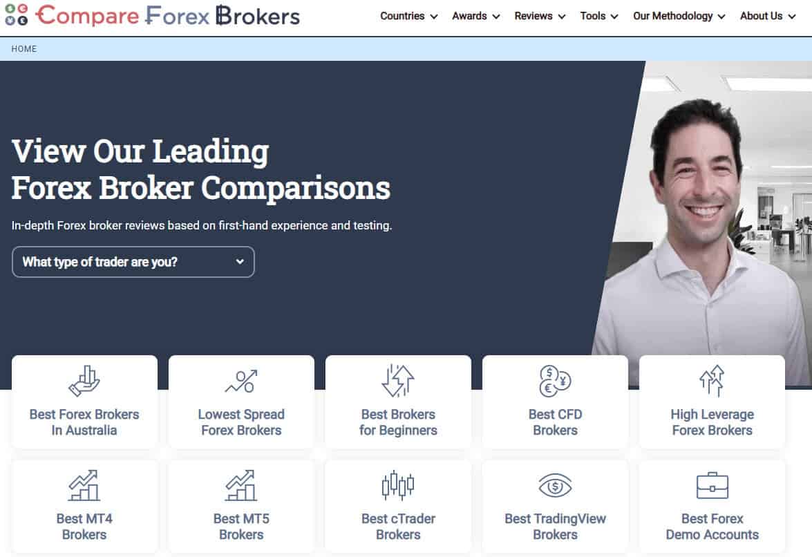 CompareForexBrokers: The Leading Broker Comparison Site