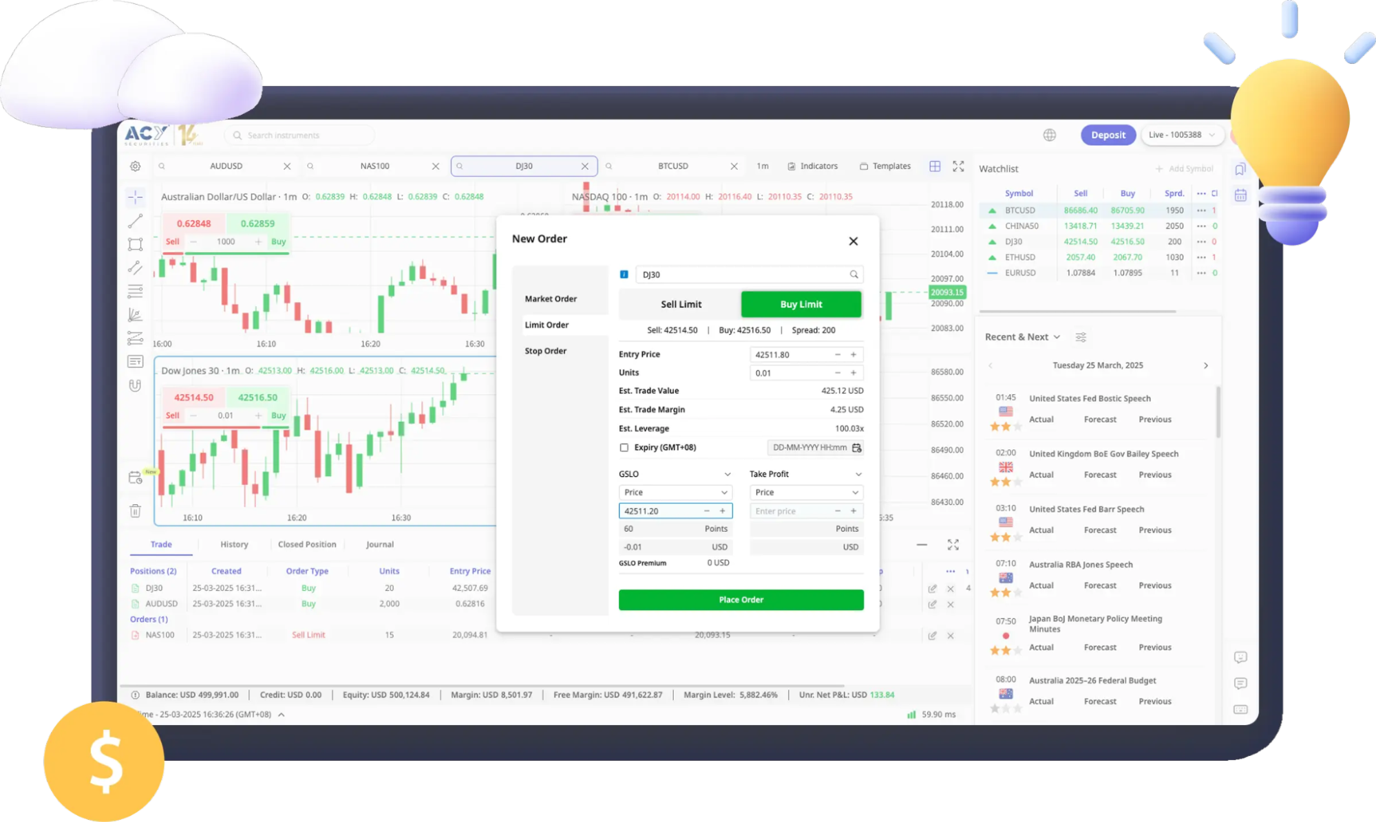 ACY Trading Platform
