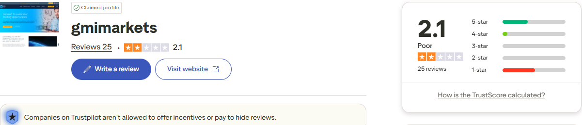 gmi markets trustpilot