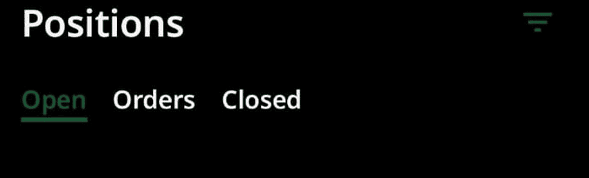 FBS mobile app position manager