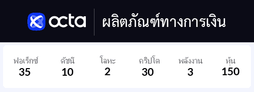 ผลิตภัณฑ์ทางการเงิน Octa