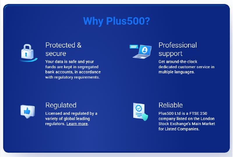 Why Choose Plus500