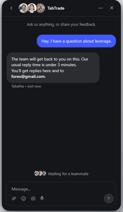 TabTrade+ Priority Support